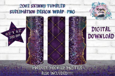 Download Glitter Sublimation Tumbler Wrap Bundle - Free SVG