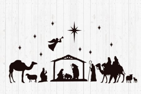 Download Nativity Scene - Free SVG