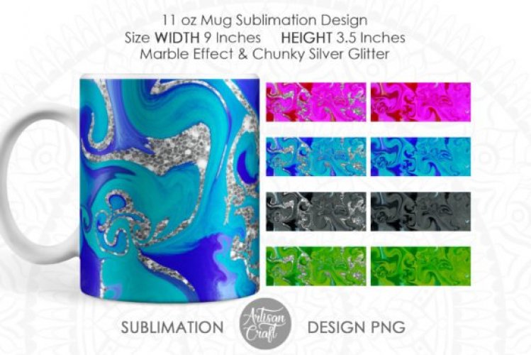 Download Sublimation Mug Design Bundle - Free SVG