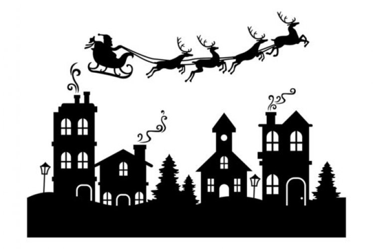 Download Christmas Village - Free SVG