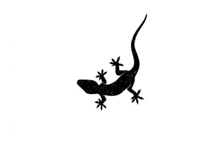 Download Download Silhouette Lizard Vector Logo Design - Free and Premium SVG Cut Files