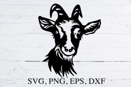 Download Goat Head SVG Cut File - Free SVG