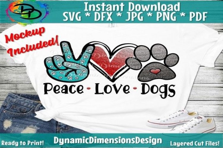 Free Free Peace Love Dogs Svg 599 SVG PNG EPS DXF File