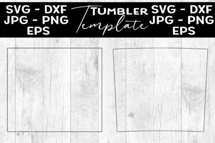 Download 20oz Skinny Tumbler Full Wrap Template Free and Premium SVG